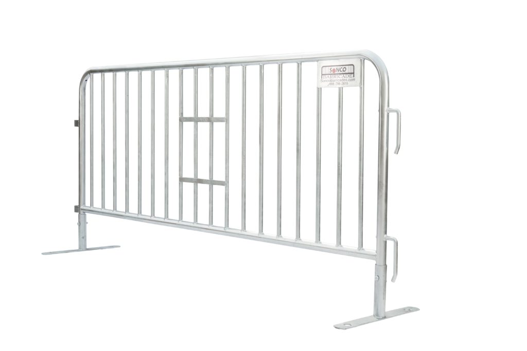 Steel or Plastic Barriers 2 steel barricade 1